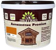 Антисептик на водной основе ВДПФ-1601 FORWOOD вишня 9л; РАДУГА