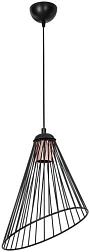 Подвес 1х20Вт Е27 черный/пластик/метал Jeannine TL1608H-01BK Topllight