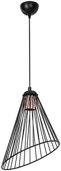 Подвес 1х20Вт Е27 черный/пластик/метал Jeannine TL1608H-01BK Topllight