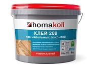 Клей для ПВХ покрытий 208 4 кг универсальный; HOMAKOLL