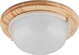 Светильник НБО 03-60-011 1х60Вт Е27 220V IP54 дерево клен круг; Feron, 11569