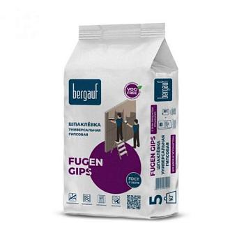 Шпаклевка универсальная гипсовая Fugen Gips 5кг/6; Bergauf (Бергауф)