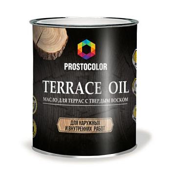 Масло для террас PROSTOCOLOR (белый) 0,75л; 101111