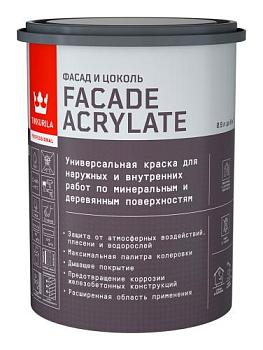 Краска В/Д для фасадов и интерьеров Facade Acrylate С 0,9 л; TIKKURILA