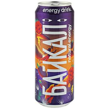 Напиток энерг Байкал natural energy 0,45 л малина-дик смородина ж/б