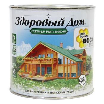 Состав деревозащитный Здоровый Дом палисандр 0,8л; Лакра, 0007027