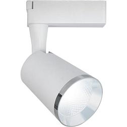 Светильник трековый LED AL111 12Вт 4000К 1080Lm 35 градусов белый с хромовой рамкой; Feron, 32448