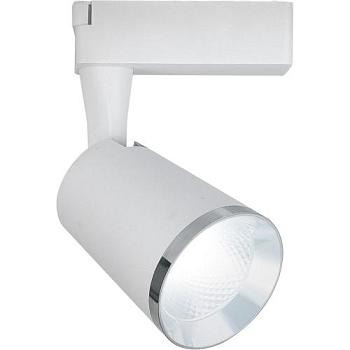 Светильник трековый LED AL111 12Вт 4000К 1080Lm 35 градусов белый с хромовой рамкой; Feron, 32448