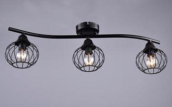 Люстра Паллада 3X60 Е14 РС21079 BK/3C