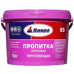 Грунтовка пропитка глубокого проникновения Диола-65 10 кг; Диола