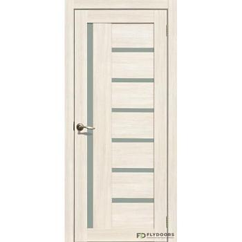 Полотно дверное Fly Doors La Stella эко-шпон 217 ясень снежный 600мм; Сибирь Профиль