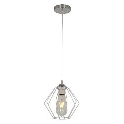 Подвес 1*60Вт E27 белый IMEX;MD.3099-1-P WH+CH