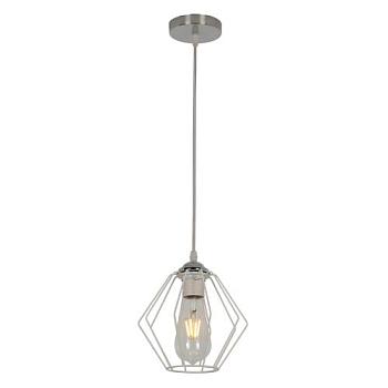 Подвес 1*60Вт E27  белый IMEX;MD.3099-1-P WH+CH