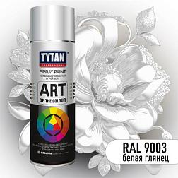 Краска аэрозольная TYTAN Professional Art Of The Colour 400мл белая глянец RAL 9003; 61317