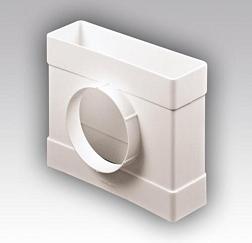 Тройник d 100 мм с выходом на фитинг 120х60 мм, 612 ТФ10 П