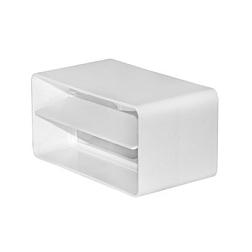 Соединитель 120х60 мм плоского канала с обратным клапаном