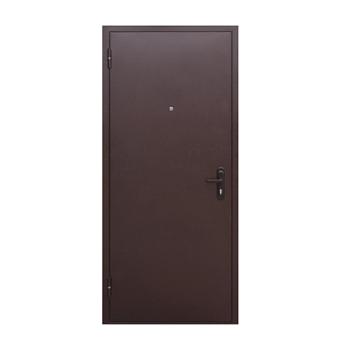 Дверь металлическая МИНИ 960х1900мм R 1,2мм антик медь металл/металл