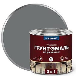 Грунт-эмаль 3 в 1 PROREMONTT серая 1,7кг; 8300087