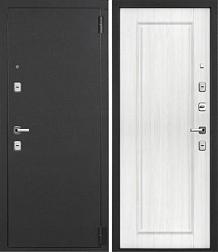 Дверь металлическая G-TERMO 860х2050мм L графит/ривьера айс; Интекрон