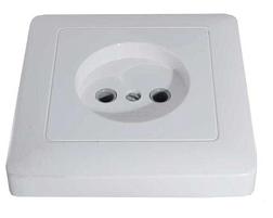 Розетка электрическая Wessen ХИТ с/у 1-ая белая б/з; Schneider Electric/SchE RS10-132-B