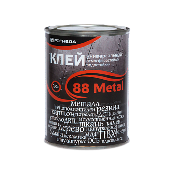 Клей универсальный водостойкий 88-Metal 0.75 л; Рогнеда