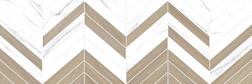 Плитка Tokio белый треуг рельеф 20х60х0,75 см 1,92 кв.м 16 шт; Alma Ceramica, TWA11TOK014