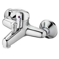 Смеситель для ванны однорычажный с коротким изливом хром; Mitte STANDART, STD01BS