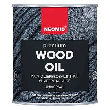 Масло деревозащитное Premium 0,75 л; NEOMID