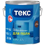 Эмаль для бетонных полов "Профи" красно-коричневая 2,7 л