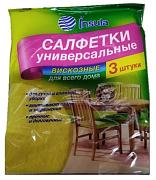 Салфетка INSULA универс. 38,5*30см уп/3шт